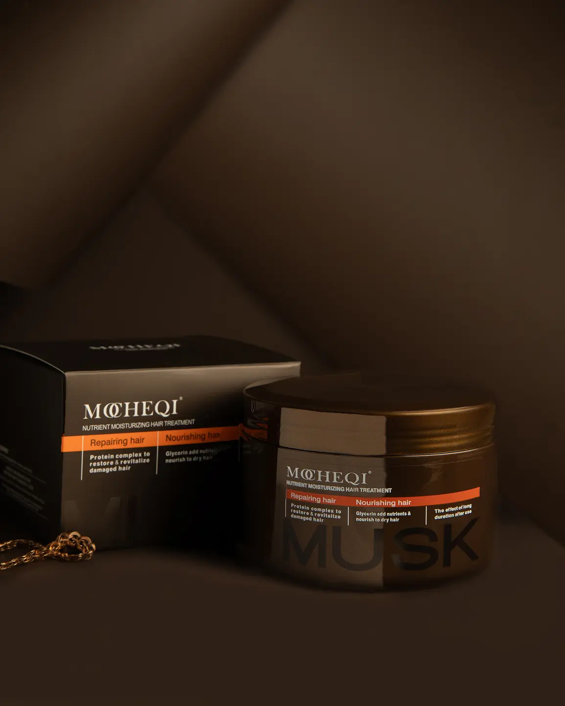 MUSK NUTRIENT MOISTURIZING HAIR TREATMENT (1000ml/500ml) - Image 3